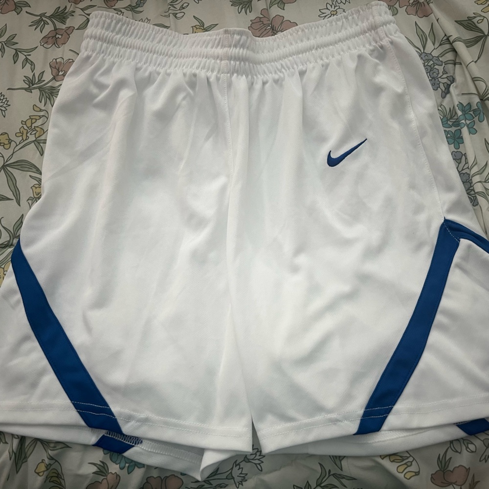 Nike White Dri-FIT Team Shorts